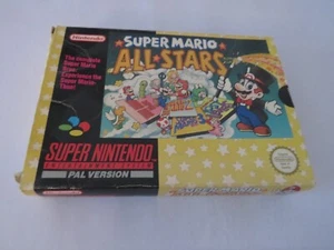 Super Nintendo Super Mario All Stars Snes Boxed - Picture 1 of 10
