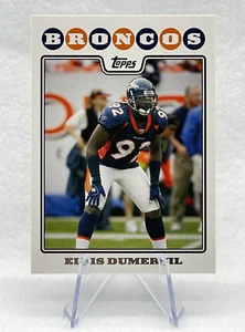 Elvis Dumervil 2008 Topps #213 Denver Broncos - Picture 1 of 2
