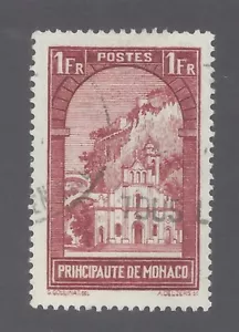 MONACO, SCOTT # 120 1fr 1932-37 LOCAL SCENES USED - Picture 1 of 1