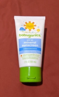 Kids от Babyganics минеральный солнцезащитный крем SPF 50 ** совершенно новый ** 2 унц 2/2025 - Изображение 1 из 2