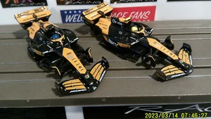 2 AFX RACING H.O. SCALE SLOT CAR BODIES ONLY 2024 F1 MCLAREN MCL38 AU #4 & 81 - Picture 1 of 5