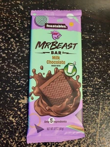 Mr Beast leckerbare Schokoriegel Milchschokolade - AUSLAUF - Bild 1 von 14