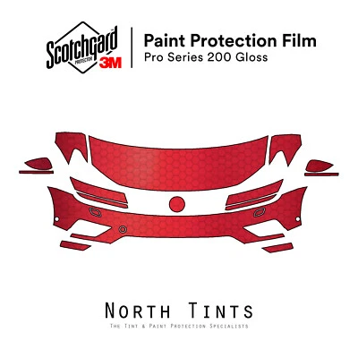 Volkswagen Tiguan 2018-2021 3M PRO Series PreCut Paint Protection Film Clear Bra - Image 1 of 4