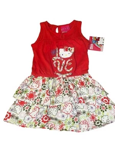 Toddler Girl Hello Kitty Dress By Sanrio Size 24 Months NWT - Picture 1 of 6