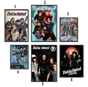 Tokio Hotel Band Vintage Poster - Picture 1 of 2