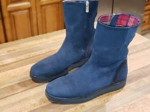 Mujer Tommy Hilfiger Essential Gamuza Botín Talla 7.5 - Imagen 1 de 12