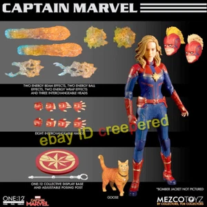 Mezco Toyz Carol Danver Captain Figure 1/12 Collectible IN STOCK 6'' STOCK - Picture 1 of 12