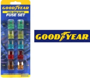 Goodyear 20pc mini blade car fuse set - Picture 1 of 1