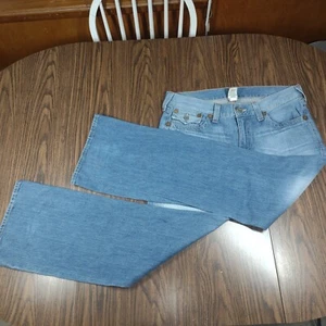 True Religion Men’s Jeans Size 38  CA 30427 Measured 38x33.5 - Picture 1 of 14