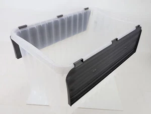Aufbewahrungsbox Kunststoffbox 52 Liter mit Klappdeckel - Bild 1 von 3
