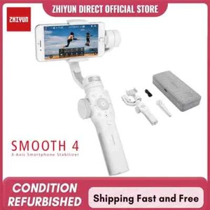ZHIYUN Smooth 4 3-Axle Handheld Smartphone Gimbal Stabilizer For iPhone Android - Picture 1 of 21
