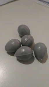 Lot 50 Eier für Kanarienvögel Wild Exotische Klein Falsche Aus Kunststoff - Bild 1 von 1