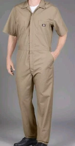 Traje de salto Dickies para hombre manga corta ropa de trabajo o uniforme de moda - Imagen 1 de 10