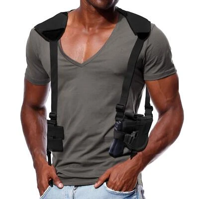 Tactical Shoulder Holster for Smith & Wesson M&P Shield 40 45 9mm Taurus Glock - Image 1 of 4