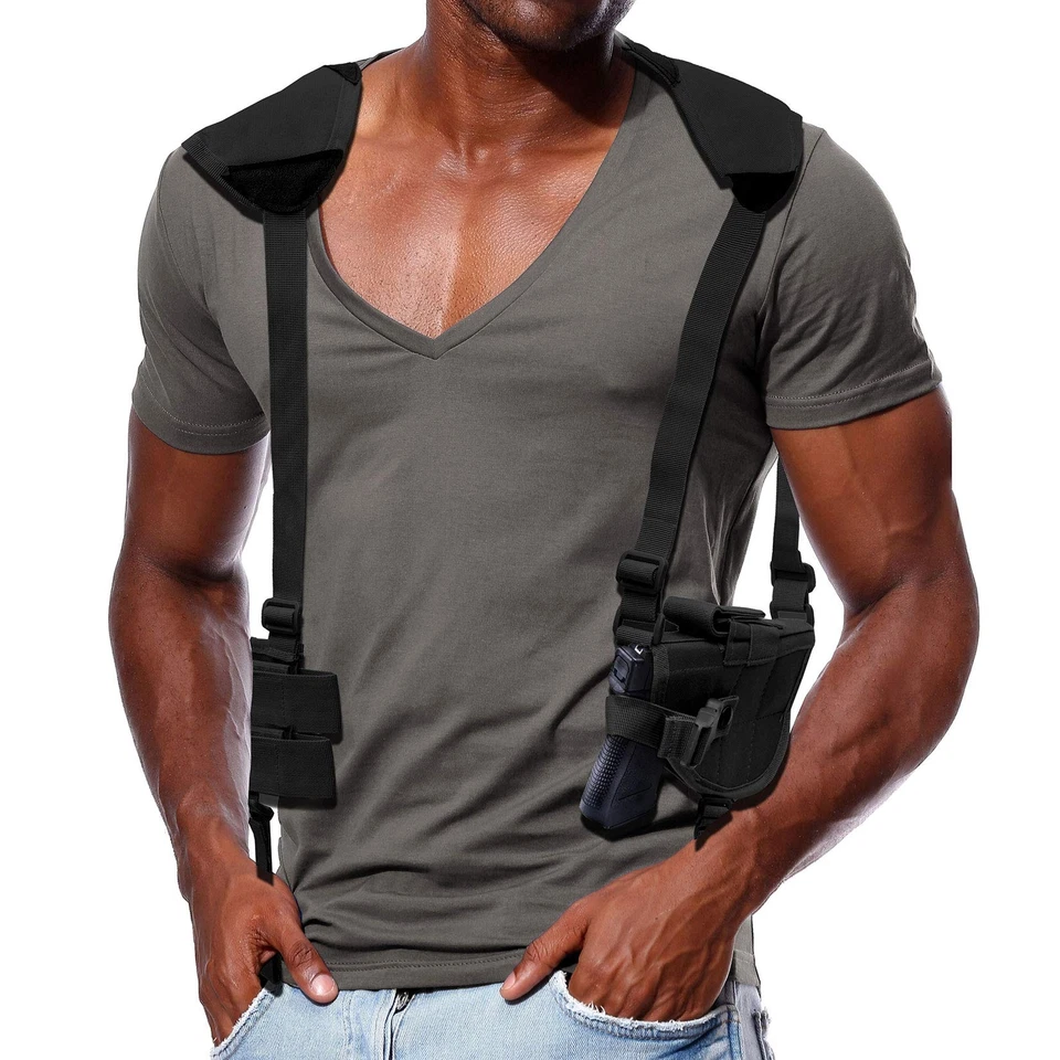 Tactical Shoulder Holster for Smith & Wesson M&P Shield 40 45 9mm Taurus Glock - Image 1 of 4