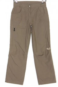 JACK WOLFSKIN OUTDOOR Fleece Lined Hiking Trousers Women EU 38 UK 10/12 DZ732 - Picture 1 of 7