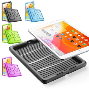For iPad 10.2 (2021/2020/2019) Tablet Silicone Case Grip & Drop Protective Cover - Picture 1 of 11