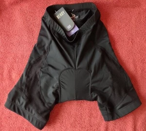 NWT Beroy Padded Biking/Cycling Shorts Women's XS Black - Picture 1 of 7