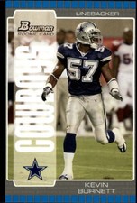 2005 Bowman Football #171 Kevin Burnett RC