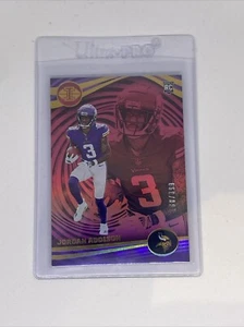 2023 Panini Illusions Jordan Addison Pink Rookie Card 160/399 RC Vikings Rare - Picture 1 of 10