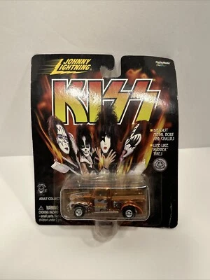 Kiss Johnny White Lightning Chase 1999 vintage cromo naranja 1940 Foto 1 de 4
