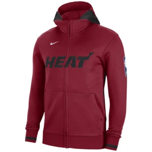 Miami Heat Nike Thermaflex Full Zip Mens Hoodie - Size Medium - Picture 1 of 2