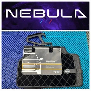 GENUINE OEM MINI F55 REAR VELOUR FLOOR MATS 51472358060 New - Picture 1 of 5