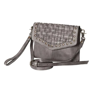 Bandolera casi nueva Never Mind Nmbg113C I vintage hecha a mano cuero de vaca genuino - Imagen 1 de 5