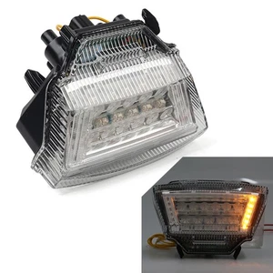 Integrated LED Brake Tail Light Turn Signals For Kawasaki Ninja ZX-10R 11-15 15 - Picture 1 of 15