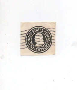United States used cut square U442 - Picture 1 of 1