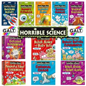 Galt Toys Horrible Science Lab Experiments - Explosive, Slime, Volcano, Body etc - Picture 1 of 5