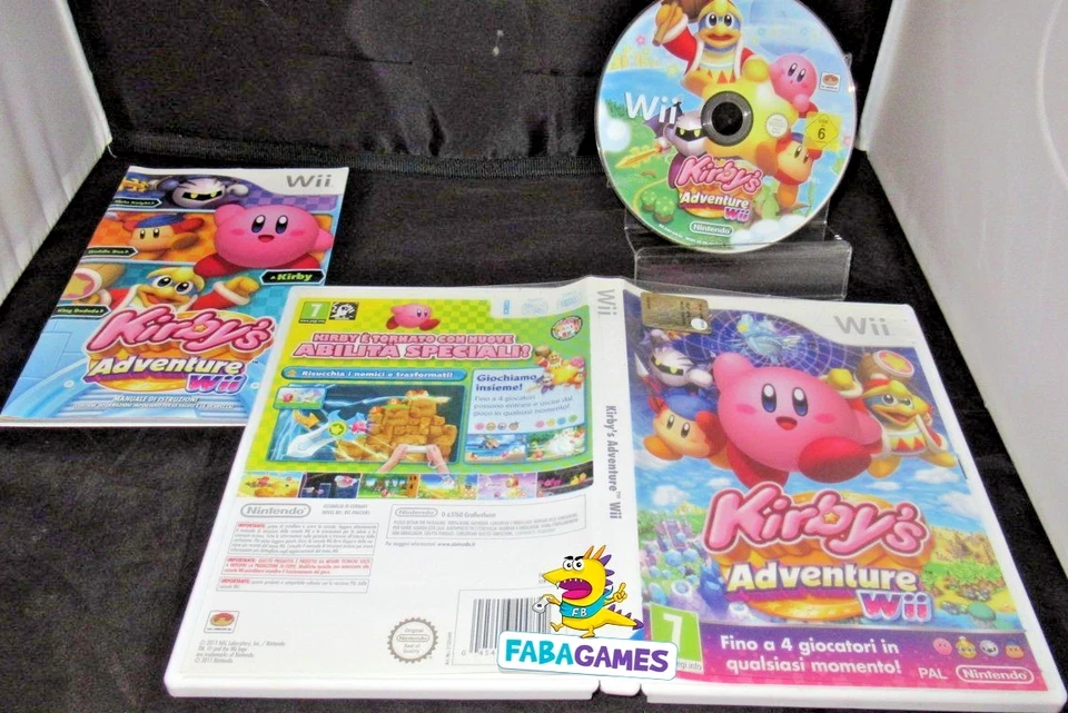 WII Kirby's Adventure – per Console Nintendo WII – PAL ITA - Immagine 1 di 1