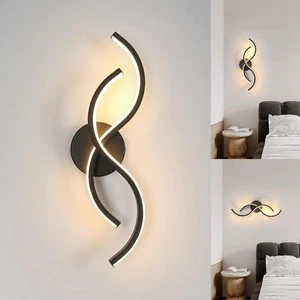 15W LED Wandleuchten Innen Modern Effekt Leuchte Flur Warmweiss Wand Lampe Licht - Bild 1 von 17
