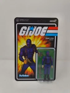 Super7 G.I. Joe Snake Eyes (RAH) 3.75 in Reaction Figure - Picture 1 of 2