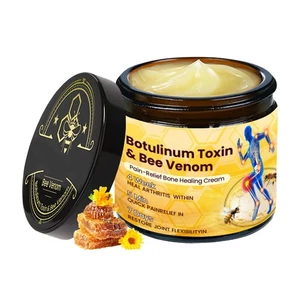 Crema para aliviar el dolor de las articulaciones óseas 60 g con toxina botulínica y veneno de abeja 60 g - Imagen 1 de 12