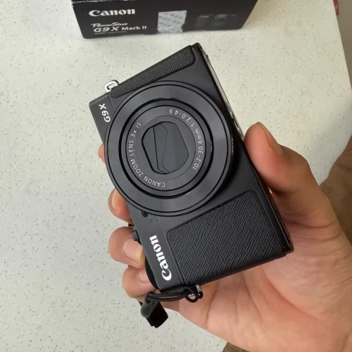 【超美品】Canon PowerShotG9X Mark2 ブラック Canon PowerShot power shot G9 X G9X Mark II 2 black digital camera