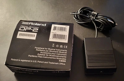 Roland DP-2 Foot Sustain Pedal Keyboard Switch complete used - Image 1 of 4