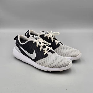 Nike Men's Size 12 US EUC Roshe G Golf Shoes Pure Platinum Black Grey CD6065-015 - Picture 1 of 8