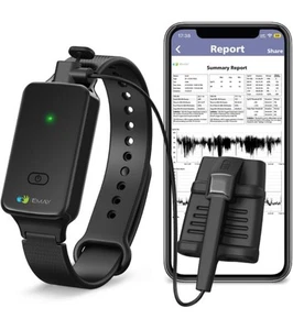 SleepO2 Wrist Recording Pulse Oximeter Continuous Oxygen Monitor Tracking - Picture 1 of 4