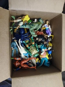 Große Schachtel mit losen Vintage 90er Actionfiguren alle abgebildet Tmnt Jurassic Park usw. - Bild 1 von 4