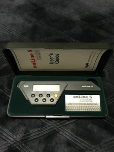 K&R Instruments Inc onLine 5 Kartenmeter Top Zustand Original Koffer und Handbuch - Bild 1 von 8