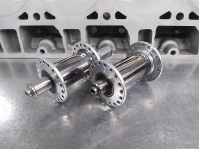 Juego de bujes vintage Phil Wood 36 agujeros acero inoxidable 36h QR 100mm 127mm Foto 1 de 4