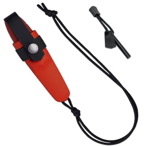 Morakniv Eldris rot mit Neck Knife Kit, Sandvik-Stahl 12C27, M-12630 - Bild 1 von 2