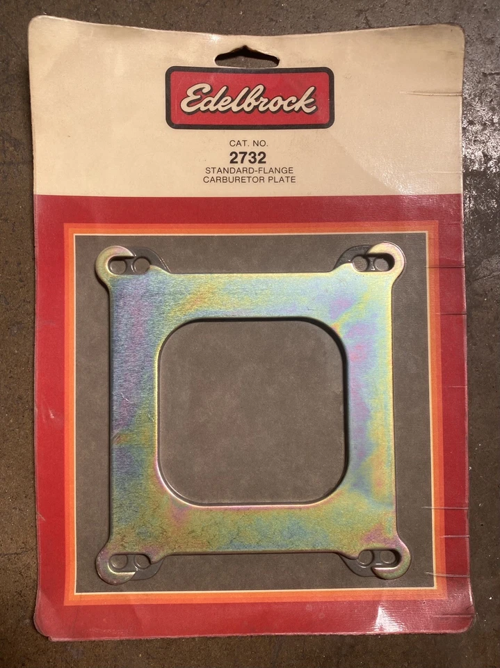 Edelbrock 2732 Carburetor Adapter Plate NEW Standard-Flange - Image 1 of 1
