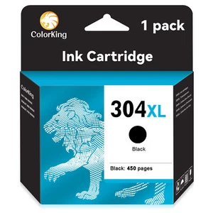 Druckerpatrone schwarz für HP 304XL Deskjet 2630 3720 2600 2620 2622 2634 - Bild 1 von 6