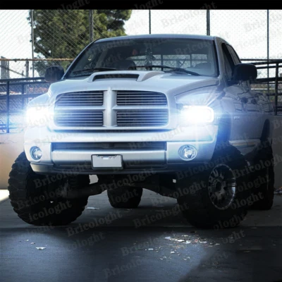 适用于 1999 - 2001 年道奇 Ram 3500 2500 1500 2 件 LED 车头灯灯泡 高/低光束 A+ — 第 1/4 张图片