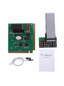 4 Digit PC ISA PCI Analyzer Diagnostic Test Post Card New - Photo 1/8
