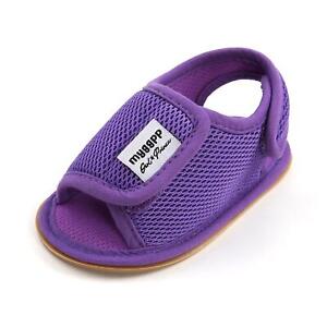 Baby Girls Boys Mesh Shoes Sandals Soft Non-Slip Rubber Sole Flat shoes New