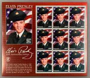 ELVIS PRESLEY 25th Anniversary Editions Stamp Collection - Bild 1 von 1