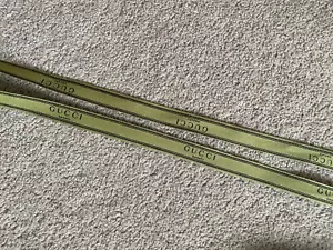 Authentic Gucci Gift Ribbon Ribbons 1.5cm width Gift Wrapping Gift Ribbon 100cm - Picture 1 of 2